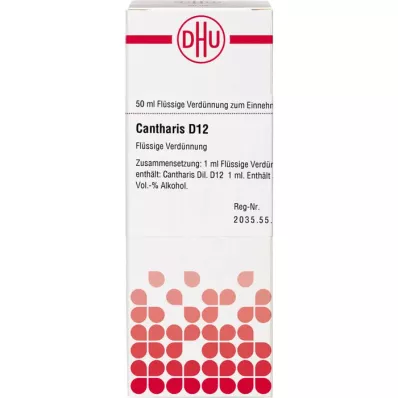 CANTHARIS D 12 Diluizione, 50 ml CANTHARIS D 12 Diluizione, 50 ml