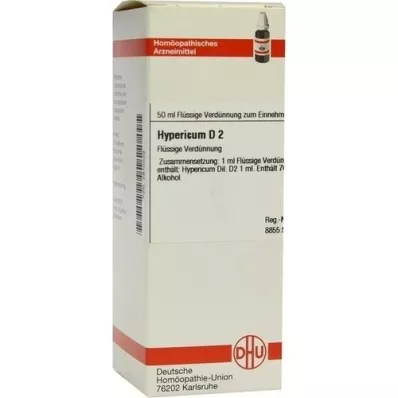 HYPERICUM D 2 diluizione, 50 ml HYPERICUM D 2 diluizione, 50 ml