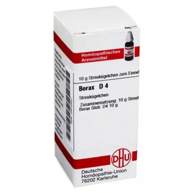 BORAX D 4 Globuli, 10 g