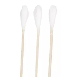 WATTESTÄBCHEN con testa di cotone 15 cm media, 100 pz