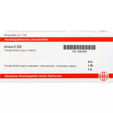 Arnica D200, 10x1 ml Arnica D200, 10x1 ml