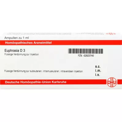 EUUPHRASIA D 3, 10X1 ML EUUPHRASIA D 3, 10X1 ML