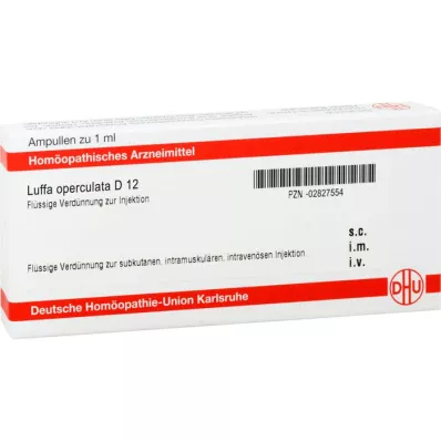 Luffa opercul d12, 10x1 ml