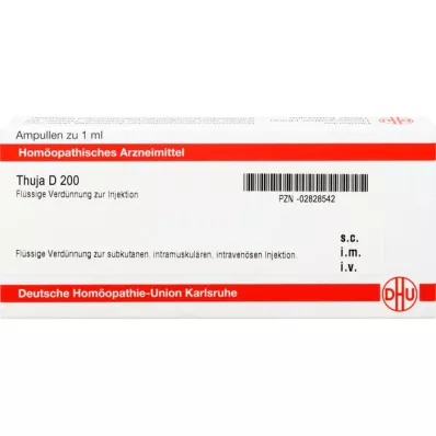 Thuja D200, 10x1 ml Thuja D200, 10x1 ml
