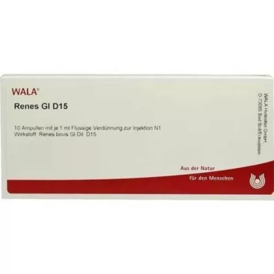 RENES GL D 15 fiale, 10X1ml