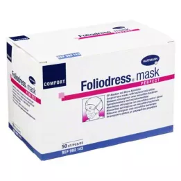 FOLIODRESS Mascherina Comfort perfect verde OP-Mascherine, 50 pz