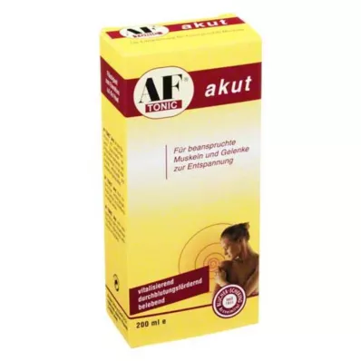 AF TONIC liquido acuto, 200 ml AF TONIC liquido acuto, 200 ml