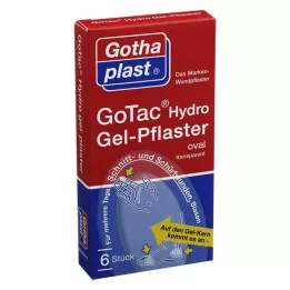GOTAC Pellicola per ferite con cuscinetto in gel, 6 pz