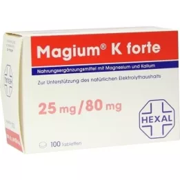 MAGIUM K compresse Forte, 100 pz
