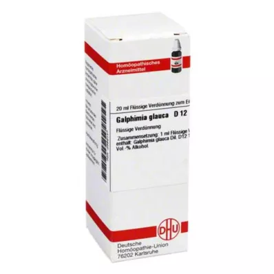 GALPHIMIA GLAUCA D 12 Diluizione, 20 ml