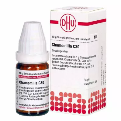 CHAMOMILLA C 30 Globuli, 10 g CHAMOMILLA C 30 Globuli, 10 g