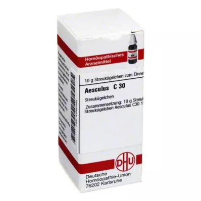 AESCULUS C 30 Globuli, 10 g AESCULUS C 30 Globuli, 10 g