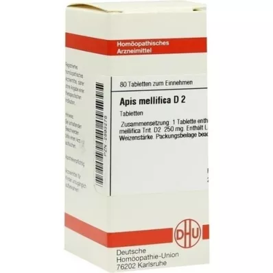 Apis Mellifica D 2, 80 pz Apis Mellifica D 2, 80 pz