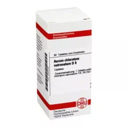 AURUM CHLORATUM NATRONATUM D 6 compresse, 80 pz