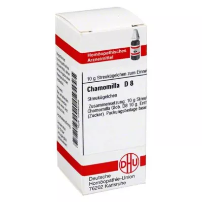 CHAMOMILLA D 8 Globuli, 10 g CHAMOMILLA D 8 Globuli, 10 g