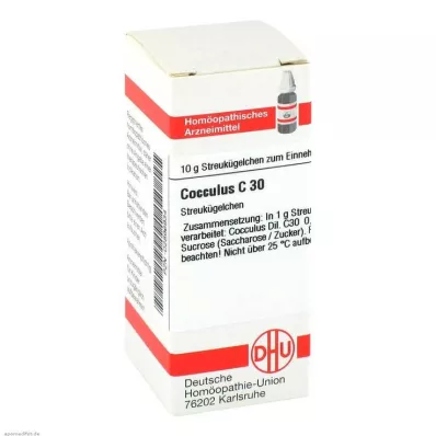 COCCULUS C 30 Globuli, 10 g COCCULUS C 30 Globuli, 10 g
