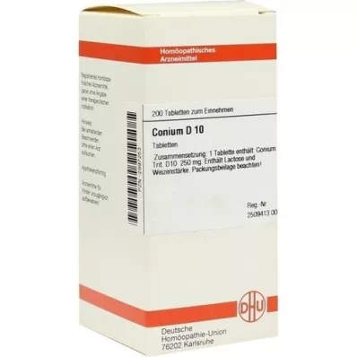CONIUM D 10 COMPLETS, 200 pz CONIUM D 10 COMPLETS, 200 pz