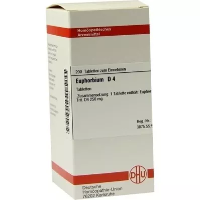 Euphorbio D 4, 200 pz Euphorbio D 4, 200 pz