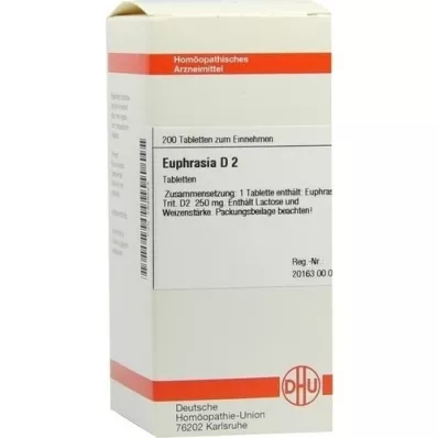 EUPHRASIA D 2 compresse, 200 pz