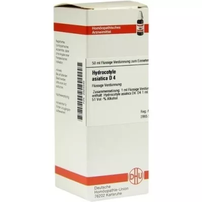 HYDROCOTYLE asiatica D 4 Diluizione, 50 ml