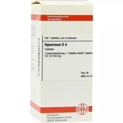 HYPERICUM D 4 compresse, 200 pz
