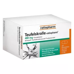 TEUFELSKRALLE-RATIOPHARM Compresse rivestite con film, 200 pz