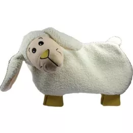 FASHY Borsa dellacqua calda morbida copertina agnello testa piatta, 1 pz