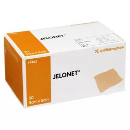 JELONET Garza di paraffina 5x5cm sterile peel pack, 50 pz