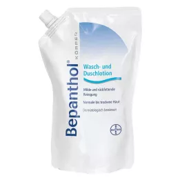 Bepanthol Pacchetto di ricarica della lozione di lavaggio e doccia, 800 ml