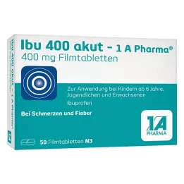 IBU 400 compresse rivestite con film di akut-1A Pharma, 50 pz