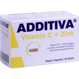 ADDITIVA Depot di vitamina C da 300 mg capsule, 60 pz