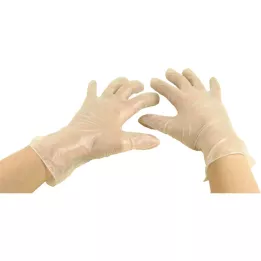 HANDSCHUHE Lattice non sterile senza polvere grande, 100 pz