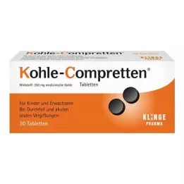 KOHLE Compresse Compretten, 30 pz