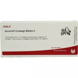 ISCUCIN Fiale di crataegi Strength C, 10X1 ml