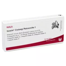 ISCUCIN fiale crataegi potenza serie I, 10X1 ml