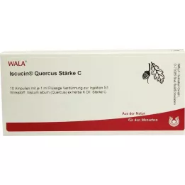 ISCUCIN Fiale di quercus Strength C, 10X1 ml