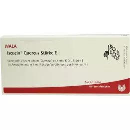 ISCUCIN Fiale di quercus Strength E, 10X1 ml