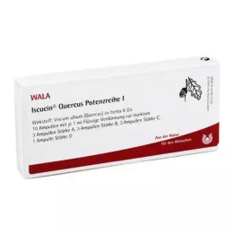 ISCUCIN fiale quercus potency series I, 10X1 ml