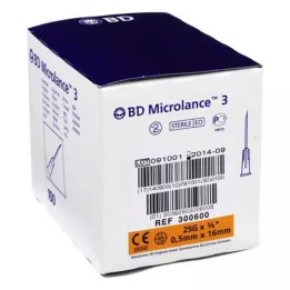 BD MICROLANCE Cannula 25 G 5/8 0,5x16 mm, 100 pz