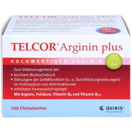 Telcor Arginine Plus Film Tablets, 240 pz