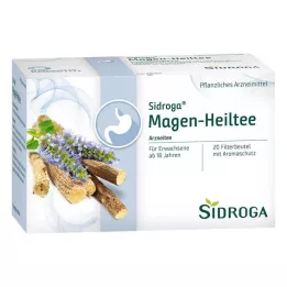 SIDROGA Bustine filtro per tè curativo per lo stomaco, 20X2,25 g