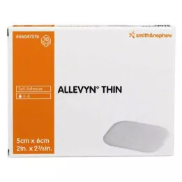 ALLEVYN Medicazione sottile 5x6 cm, 10 pz