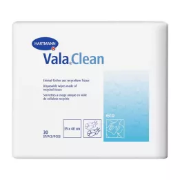 VALACLEAN Salviette monouso ecologiche 35x40 cm, 30 pz