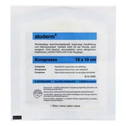 ALUDERM Compresse 10x10 cm, 1 pz