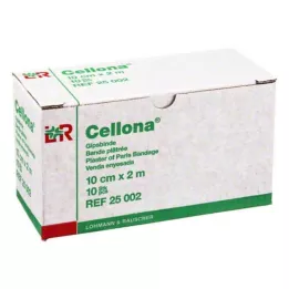 CELLONA Bende gessate 10 cmx2 m, 2X5 pz