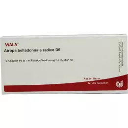 ATROPA belladonna e Radix D 6 fiale, 10X1 ml