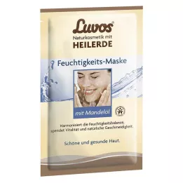 LUVOS Cosmetici naturali con maschera idratante allargilla curativa, 2X7,5 ml