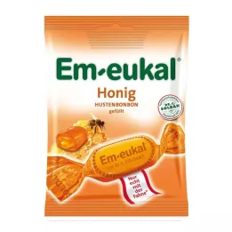 EM-EUKAL Caramelle al miele ripiene di zucchero, 75 g