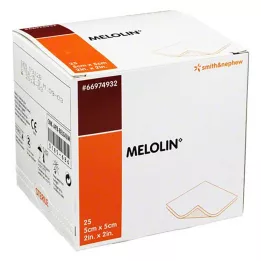 MELOLIN Medicazioni per ferite sterili 5x5 cm, 25 pz