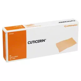 CUTICERIN Garza con rivestimento ungueale 7,5x20 cm, 50 pz